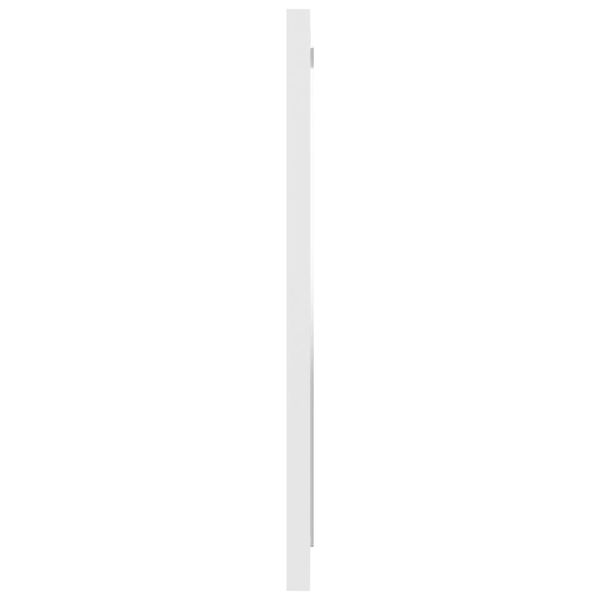 vidaXL Bathroom Mirror White 40x1.5x37 cm Engineered Wood
