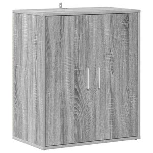 vidaXL Shoe cabinets 60 x 35 x 70 cm Grey Sonoma Stores loads of shoes