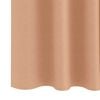 vidaXL Blackout Curtains with Rings 2 pcs Light Brown 260 x 140 cm