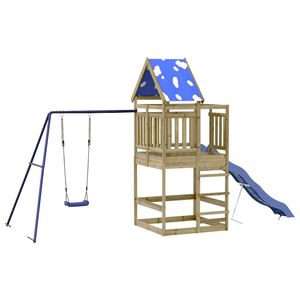 vidaXL Outdoor Playset Impregnated Wood Pine