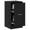 vidaXL Apothecary Cabinet Black oak 40 x 41 x 77.5 cm Engineered wood