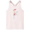 vidaXL Kids' Tank Top Soft Pink 92