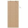 vidaXL Roller Blind with Curtains Manual Nature 90 x 220 cm Bamboo