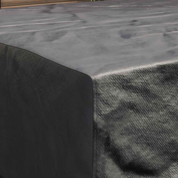 vidaXL Furniture Cover Plain Black 200 x 200 x 90 cm 420D