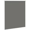 vidaXL Roller Blind Blackout Grey 130x150 cm Fabric Width 126.6 cm Polyester