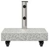 vidaXL Parasol Base Gery 45 x 25 x 45 cm Granite