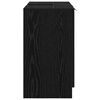 vidaXL Bathroom Cabinet Black Oak 64.5 x 33.5 x 59 cm Engineered Wood