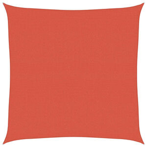 vidaXL Sunshade Sail 160 g/m&sup2; Terracotta 7x7 m HDPE