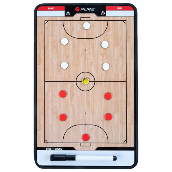 Pure2Improve Double-sided Coach Board Futsal 35x22 cm P2I100650