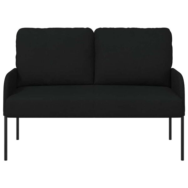 vidaXL Sofas with Cushion Black 115 x 56 x 80 cm Plywood
