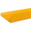 vidaXL Floating Shelf 2 pcs Mustard Yellow 30 x 9 x 2.5 cm Steel