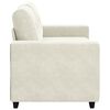 vidaXL Sofa Cream 160 x 77 x 82 cm Fabric