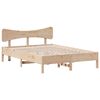 vidaXL Bed Frame without Mattress 120x190 cm Small Double Solid Wood Pine