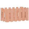 vidaXL Garden Planter with Fence Design 60x30x30 cm Solid Wood Douglas