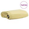 vidaXL Tarpaulin 650g / m² Beige 1 x 2.5 m Canvas with PVC Coating