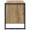 vidaXL Shoe Cabinet Artisian Oak 60 x 35 x 44 cm Engineered Wood