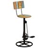 vidaXL Bar Stools 2 pcs Solid Wood Reclaimed