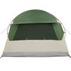 vidaXL Dome Tent with Removable Rainfly Green 455 x 252 x 178 cm