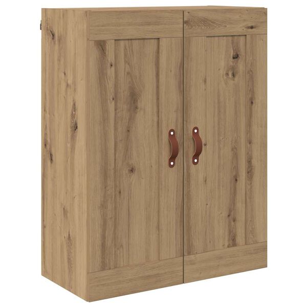 vidaXL Wall Mounted Cabinet Artisan Oak 69.5 x 34 x 90 cm