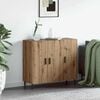 vidaXL Sideboard Artisan Oak 90 x 34 x 80 cm Engineered Wood