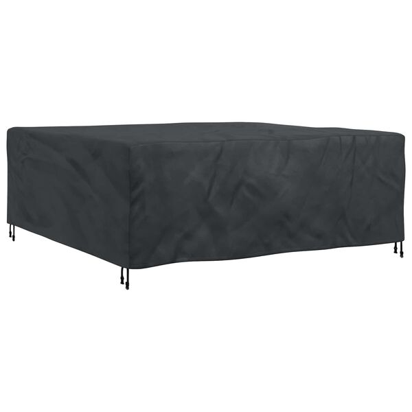 vidaXL Furniture Cover Plain Black 200 x 200 x 90 cm 420D