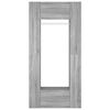 vidaXL Hallway Cabinets 2 pcs Grey Sonoma Engineered Wood