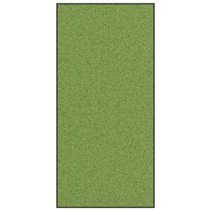 vidaXL Doormat Other Green and Black 120 x 250 cm Polyamide and PVC