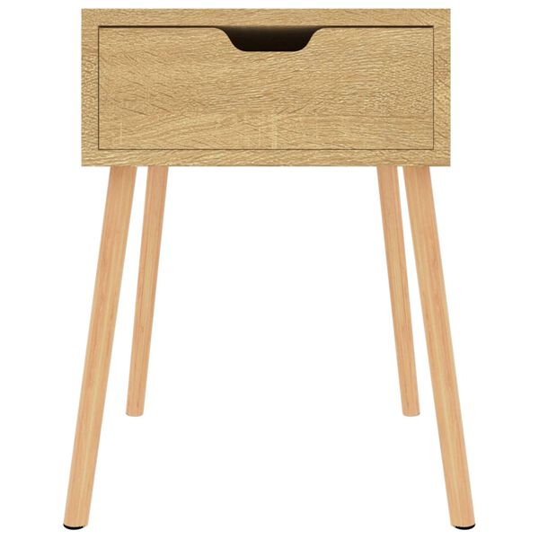 vidaXL Bedside Cabinet Sonoma Oak 40x40x56 cm Engineered Wood
