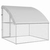 vidaXL Chicken Cage Silver 2 x 2 x 2 m Galvanised Steel