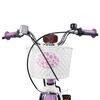 vidaXL Kids Bike 18'' for 5-7 Years Old Purple