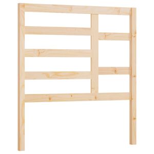vidaXL Bed Headboard 81x4x104 cm Solid Wood Pine