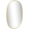 vidaXL Wall Mirror Gold 60x40 cm
