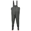vidaXL Chest Waders with Boots Dark Green Size 46