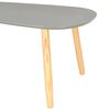 vidaXL Coffee Tables 2 pcs Grey Solid Pinewood