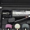 16 Piece 1/4" Air Die Grinder And Stone Kit Set