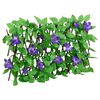 vidaXL&nbsp;Artificial Ivy Trellis Expandable Green 180x20 cm