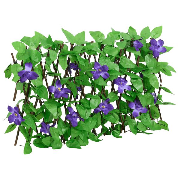 vidaXL&nbsp;Artificial Ivy Trellis Expandable Green 180x20 cm