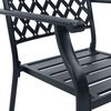 vidaXL Stackable Garden Chair Set 5 pcs Anthracite Powder-coated Steel