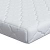vidaXL Mattress White 90 x 200 cm PU Foam