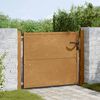 vidaXL Garden Gate 100x75 cm Corten Steel