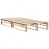 vidaXL Bed Frame without Mattress 90x200 cm Solid Wood Pine