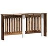 vidaXL Radiator Cover Old Wood 172 x 19 x 81.5 cm Engineered Wood
