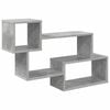 vidaXL Floating Shelf Wall-Mounted Concrete Grey 87 x 20 x 55 cm