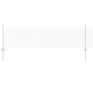 vidaXL Welded Wire Fence with Post 100 x 0.5 m (W x H)