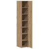 vidaXL Highboard 2 pcs Artisan Oak 30 x 42.5 x 185 cm
