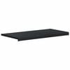 vidaXL Window Sill Anthracite with Wood Grain 100 x 40 x 4.5 cm PVC