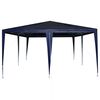 vidaXL Party Tent Blue 400 x 400 x 266 cm Polyethylene and Steel