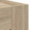 vidaXL Coffee Table Sonoma Oak 110 x 50 x 41 cm Engineered Wood