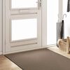 vidaXL Doormat Beige and Black 120 x 300 cm Polypropylene and vinyl