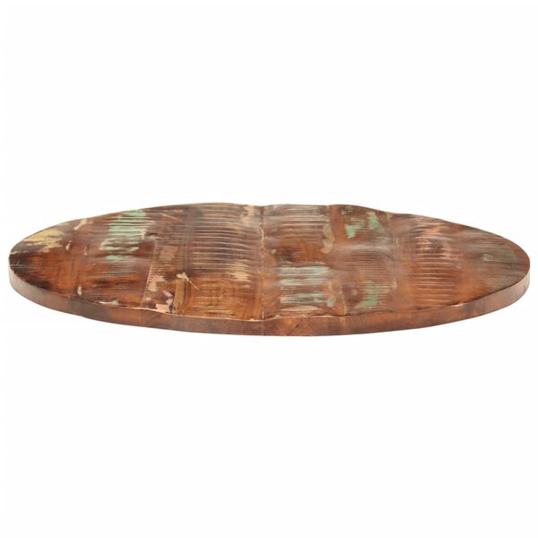 vidaXL Table Top &Oslash; 80x2.5 cm Round Solid Wood Reclaimed